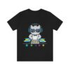 Cat shirt Funny Kitten Animal T-shirt Lover Kitten Music TShirt Dance DJ Gift Animal Shirt - Image 3