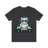 Cat shirt Funny Kitten Animal T-shirt Lover Kitten Music TShirt Dance DJ Gift Animal Shirt - Image 4